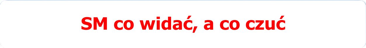 SM co wida, a co czu